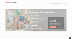 Desktop Screenshot of gagner-ensemble.com