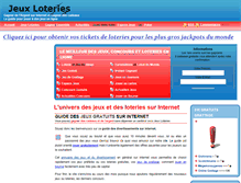 Tablet Screenshot of jeux-loteries.gagner-ensemble.com